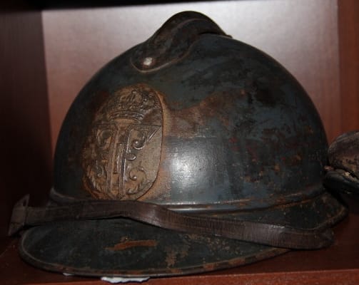 WW1 Romanian Adrian Helmet