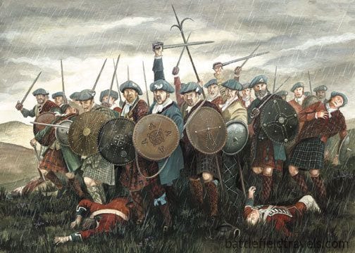 Jacobite rising - The Battle of Culloden, 16 April 1746