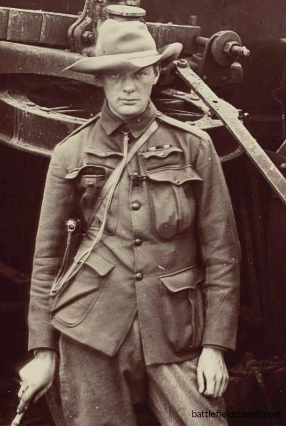 Winston Churchill as a war correspondent in South Africa, c.1899