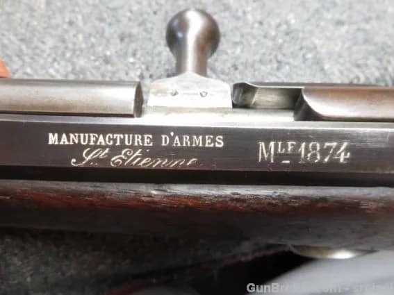Model 1874 Fusil Gras, 11 x 59mmR