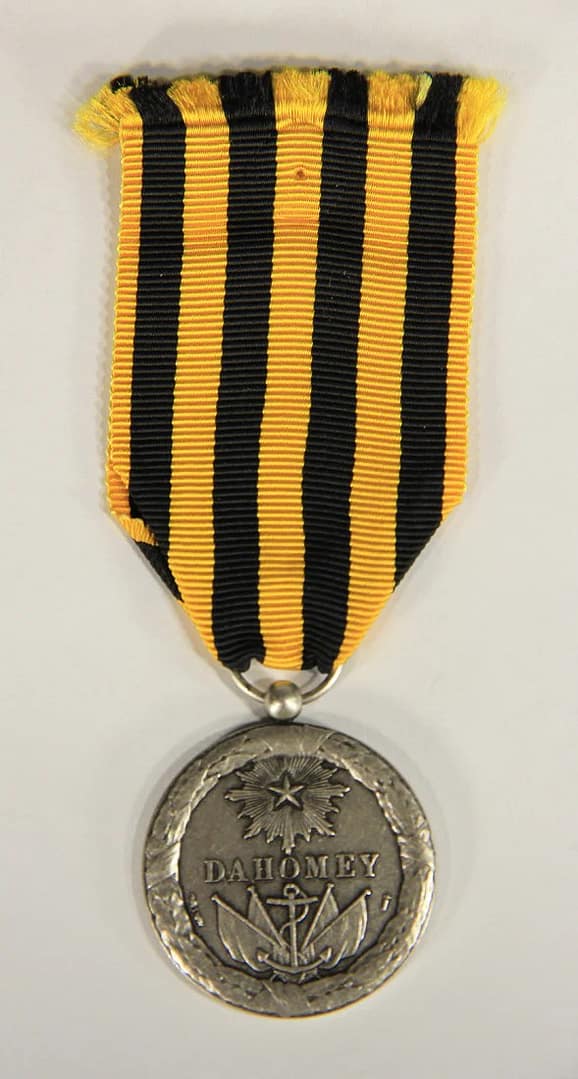 French Colonial Medal -Dahomey 1892 2