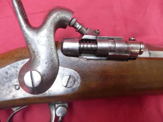 French Model 1853-67 Tabatiere Snider Action breechloader rifle, Franco-Prussian War