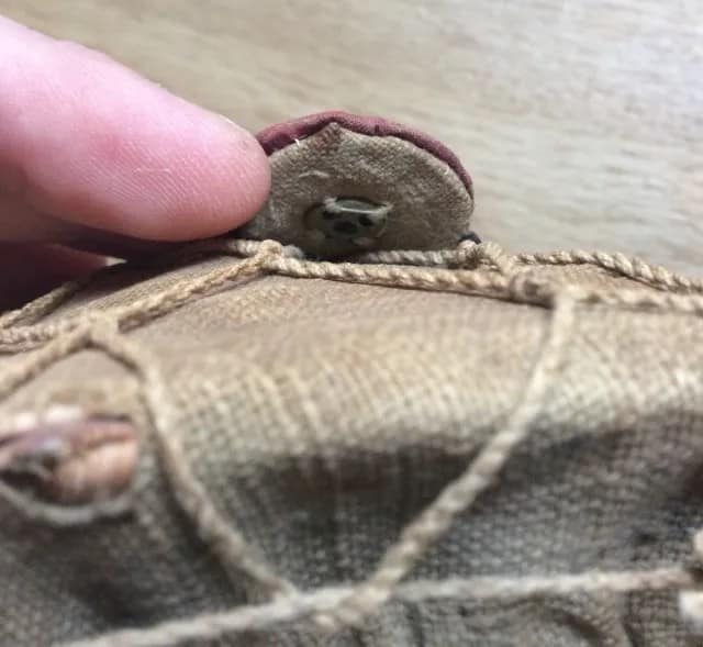 Viet Minh cloth-covered reed pith helmet, Indochina War. From my personal collection