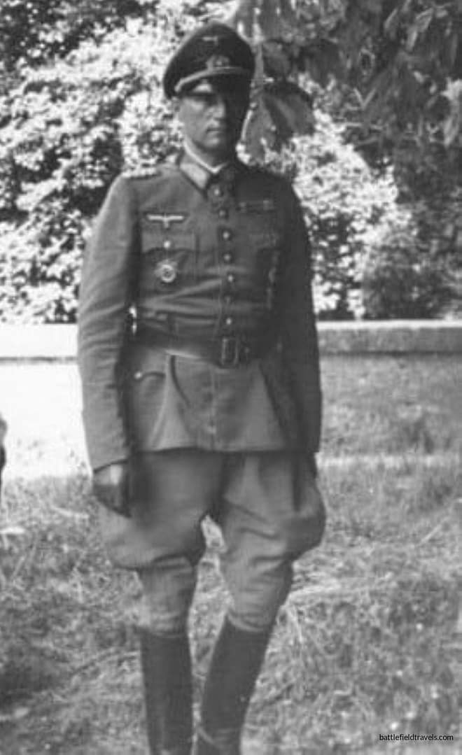 Generalmajor Edgar Feuchtinger, Commander 21st Panzer Division