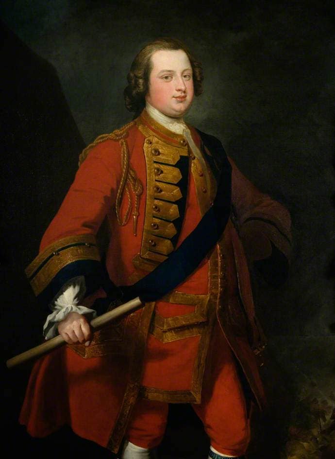 William Augustus, Duke of Cumberland, c1750, National Army Museum.