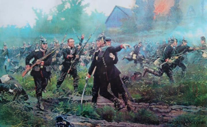 📝🔒Field Note: Battle of Königgrätz, Czech Republic, 3 July 1866 — the fight for Chlum