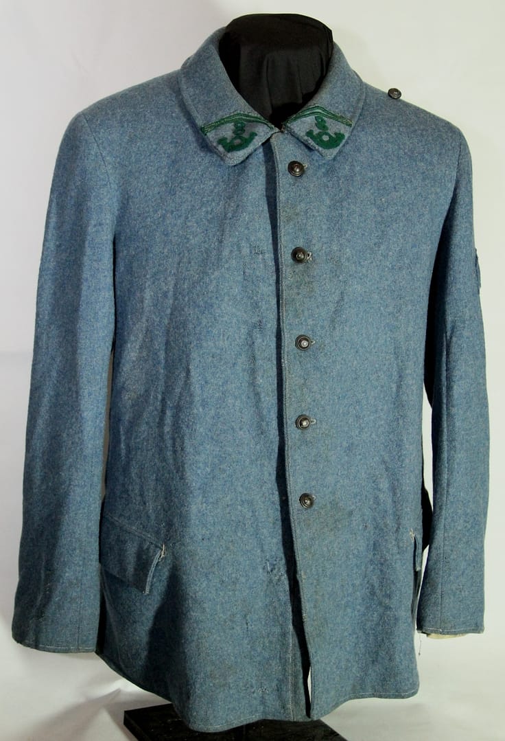 WW1 French Model 1915 Horizon Blue Tunic - 8th Chasseur Regiment