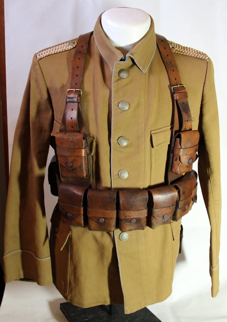 WW1 uniform of the Kaiserliche Schutztruppe für Deutsch-Südwestafrika
