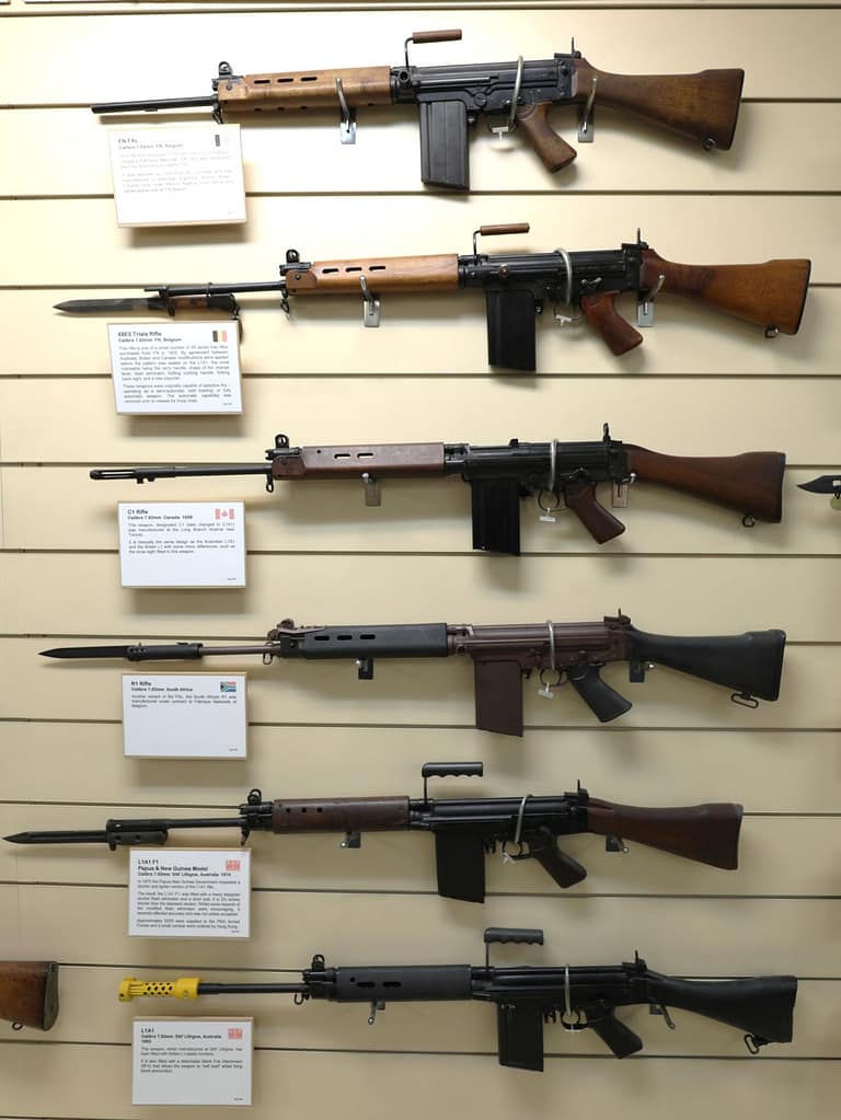 Variants of the FN FAL and SLR