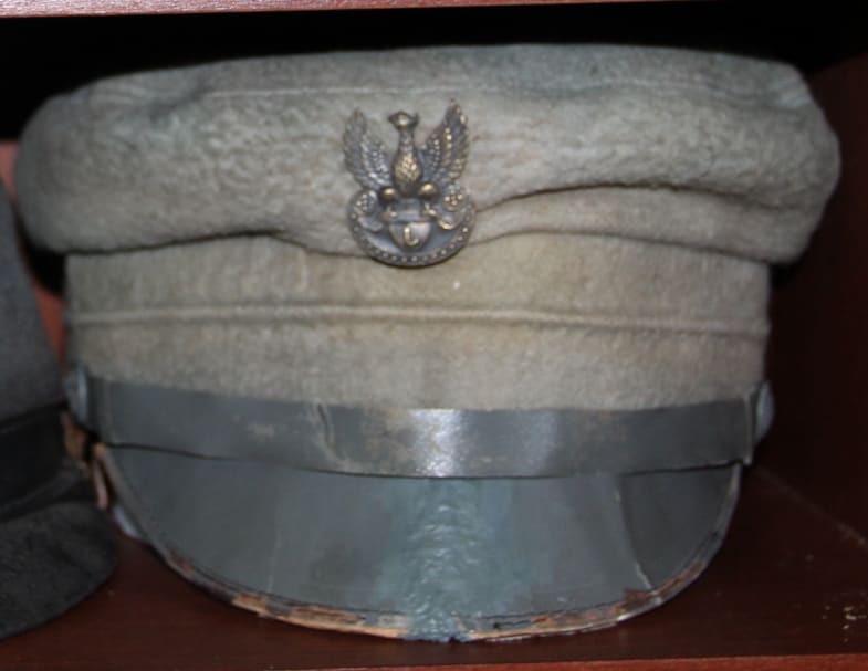 WW1 Polish 'Maciejowka' peaked cap, Pilsudski's Legion in Austro-Hungarian Army