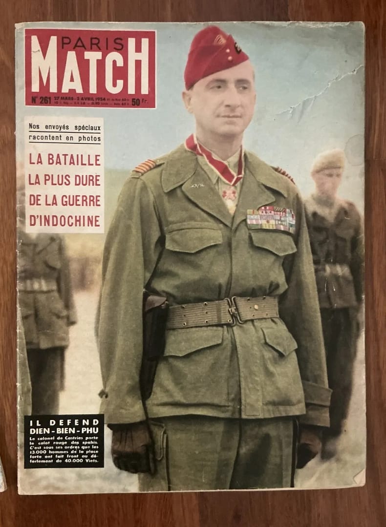 Indochina Paris Match Magazine March 1954- Dien Bien Phu