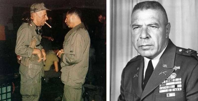 Special Forces legend Colonel Arthur 'Bull' Simons was Deputy Commander of the Joint Contingency Task Group and the designated ground force commander