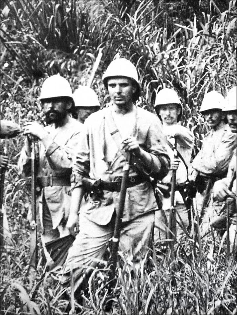Tonkin Campaign - troops of the French Foreign Legion in Tonkin