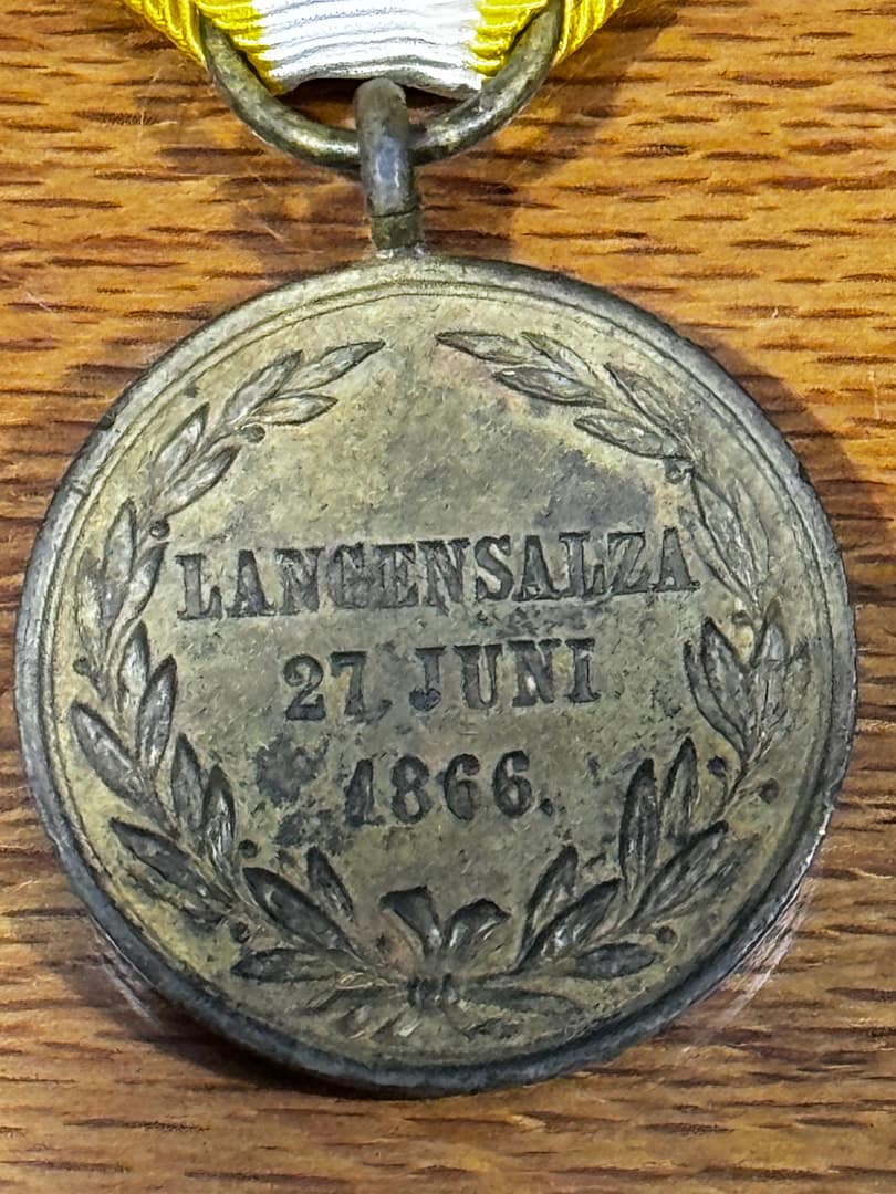 1866 Langensalza Medal 03