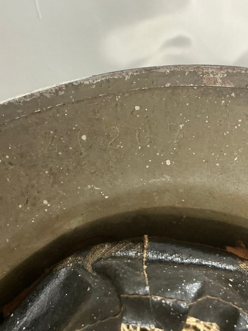 Russian Civil War 27 Infantry Hancock group M1917 Helmet