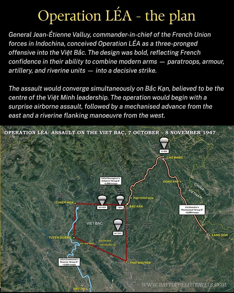 Operaton LEA, October 1947 Overview