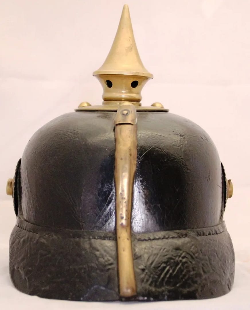 WW1 Imperial German Model 1895 Pickelhaube, 73rd Hanoverian Fusilier Regiment (Ernst Junger)