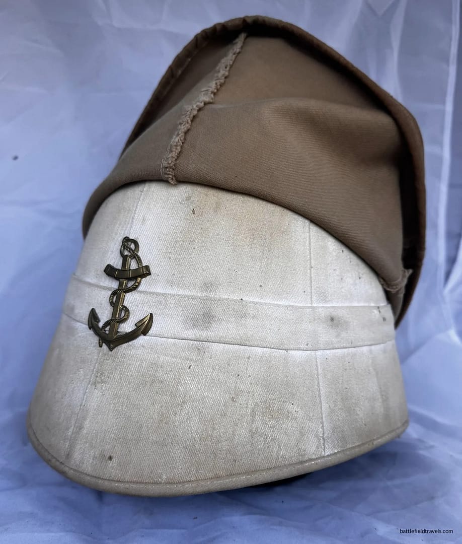 French Colonial Marine Model 1865 Pith Helmet, 3rd Marine Infantry Regiment