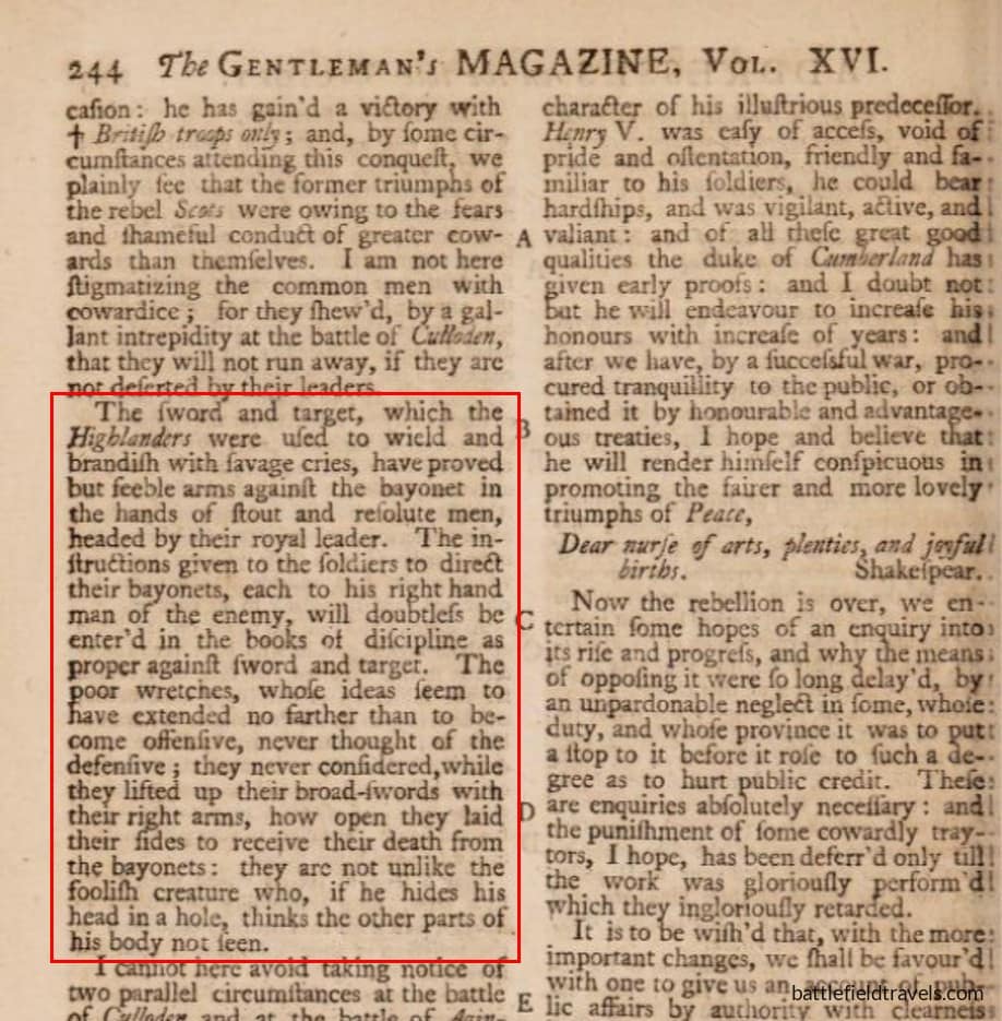 The Gentleman's Magazine (1746). Vol. XVI. p.244