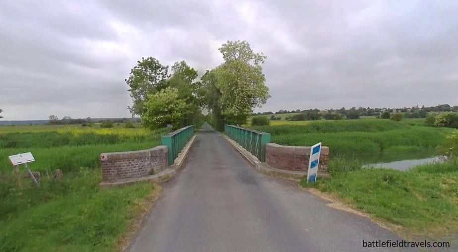 Robehomme Bridge, demolished by the 1st Canadian Parachute Battalion on D-Day