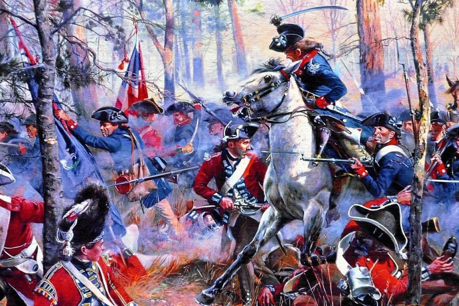 'The Battle of Cowpens' by Don Troiani