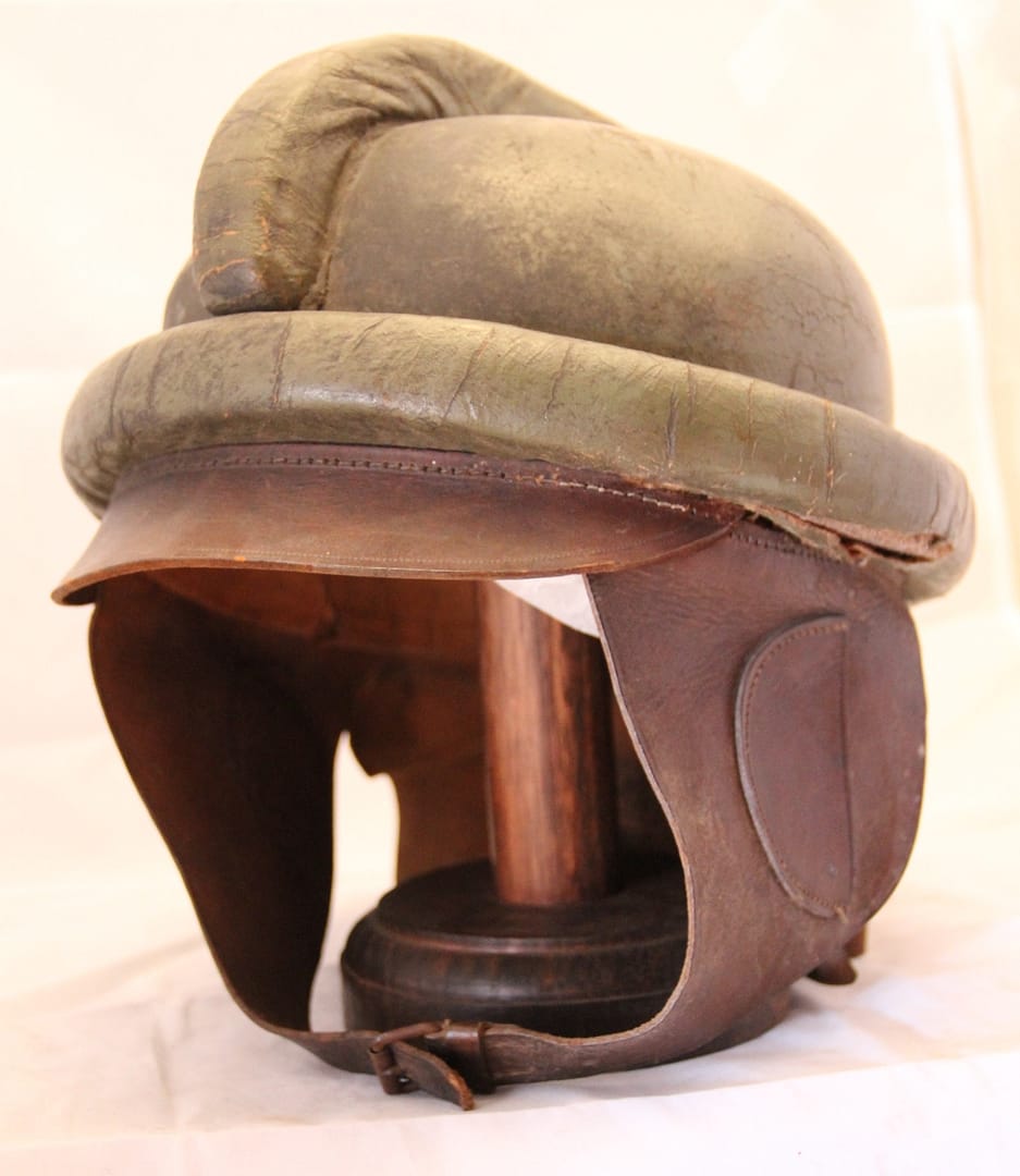WW1 Imperial German Fliegerhelm (Pilot Helmet) Doberitz 1917